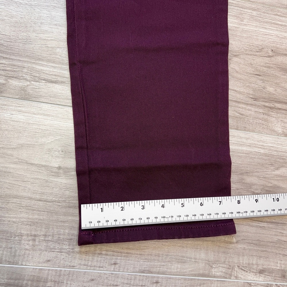 Gloria Vanderbilt Original Slimming Heritage Fit Tapered Leg jean Purple 14Short - Picture 6 of 12